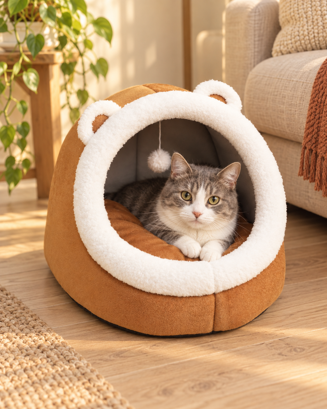 The Loaf Hideaway · Cat-Shaped