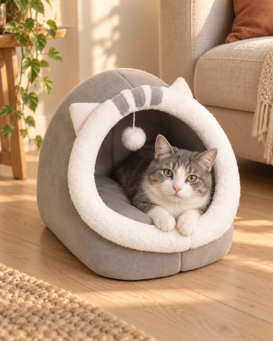The Loaf Hideaway · Cat-Shaped