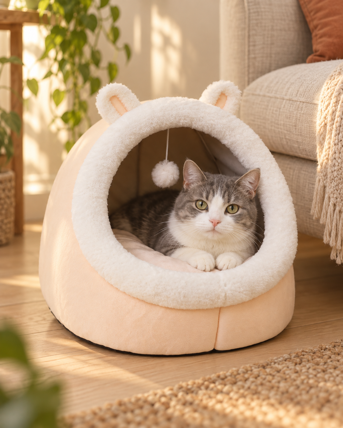 The Loaf Hideaway · Cat-Shaped