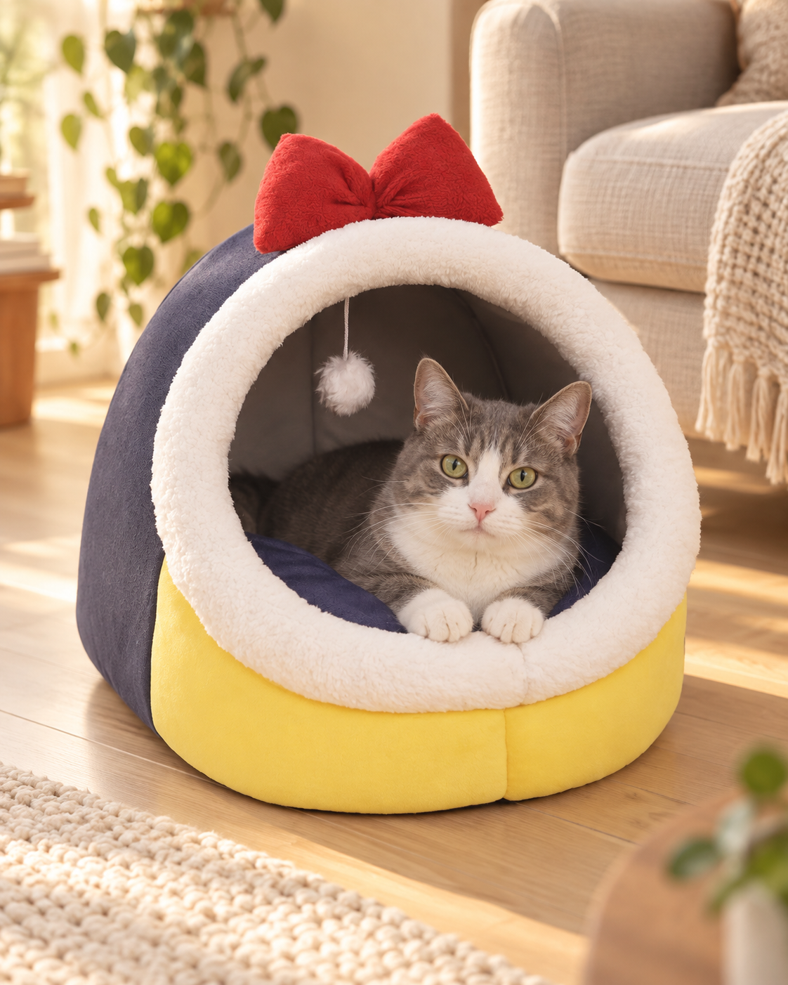 The Loaf Hideaway · Cat-Shaped