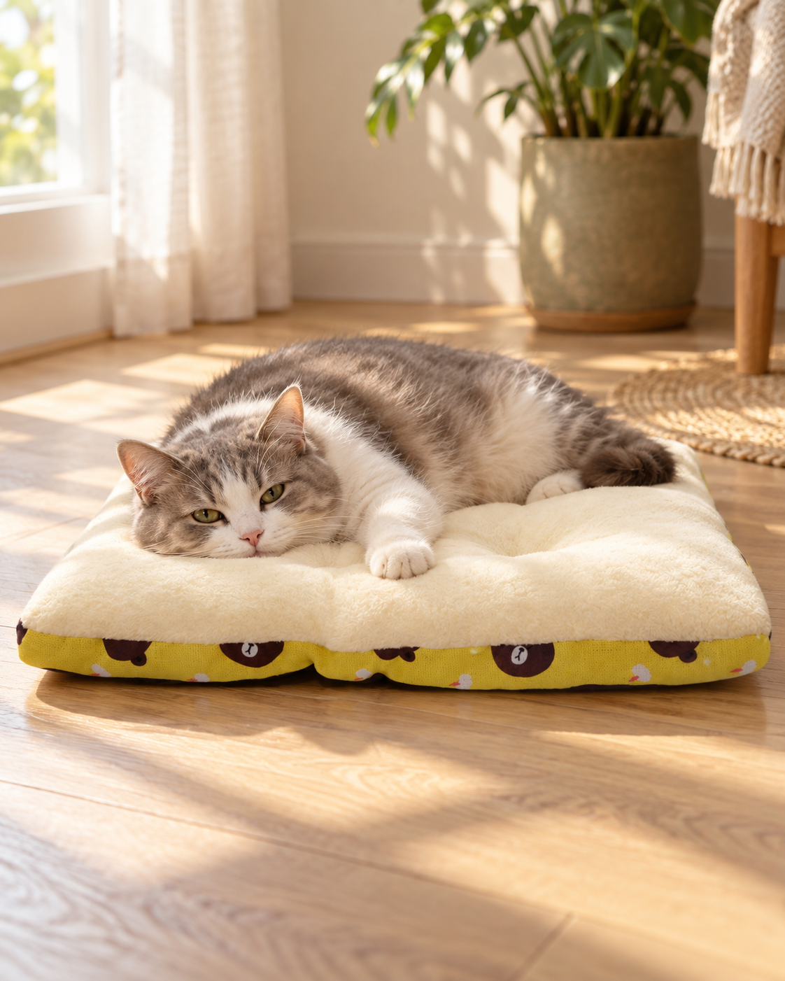 The Nap Mat · Fleece-Lined