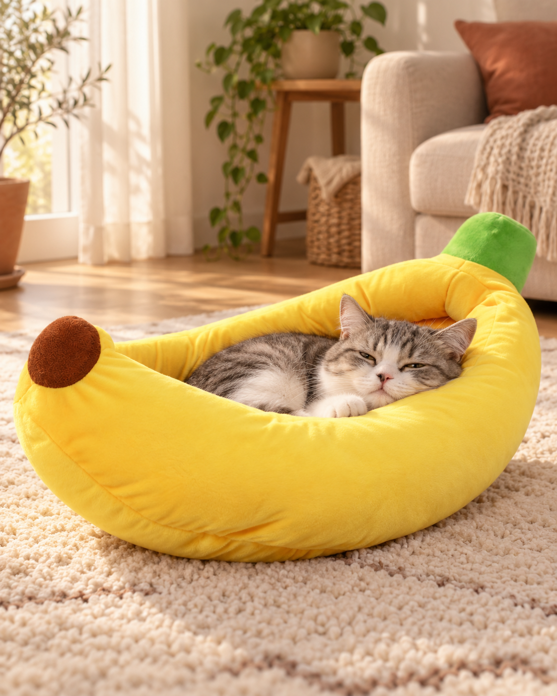 The Banana Bed · Washable