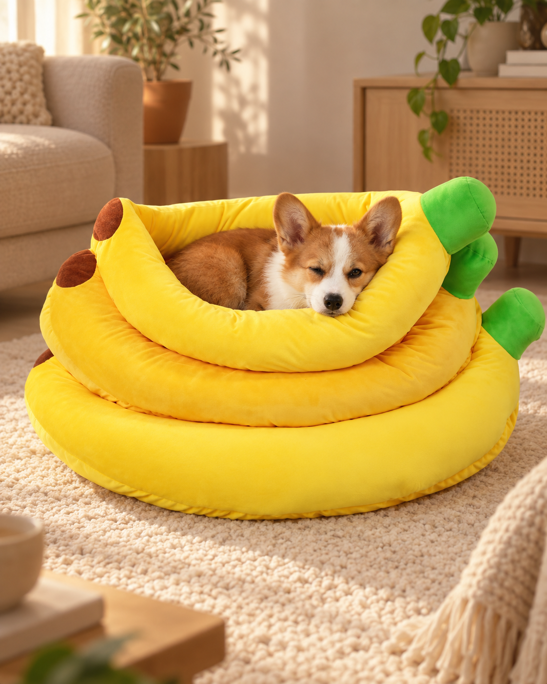 The Banana Bed · Washable