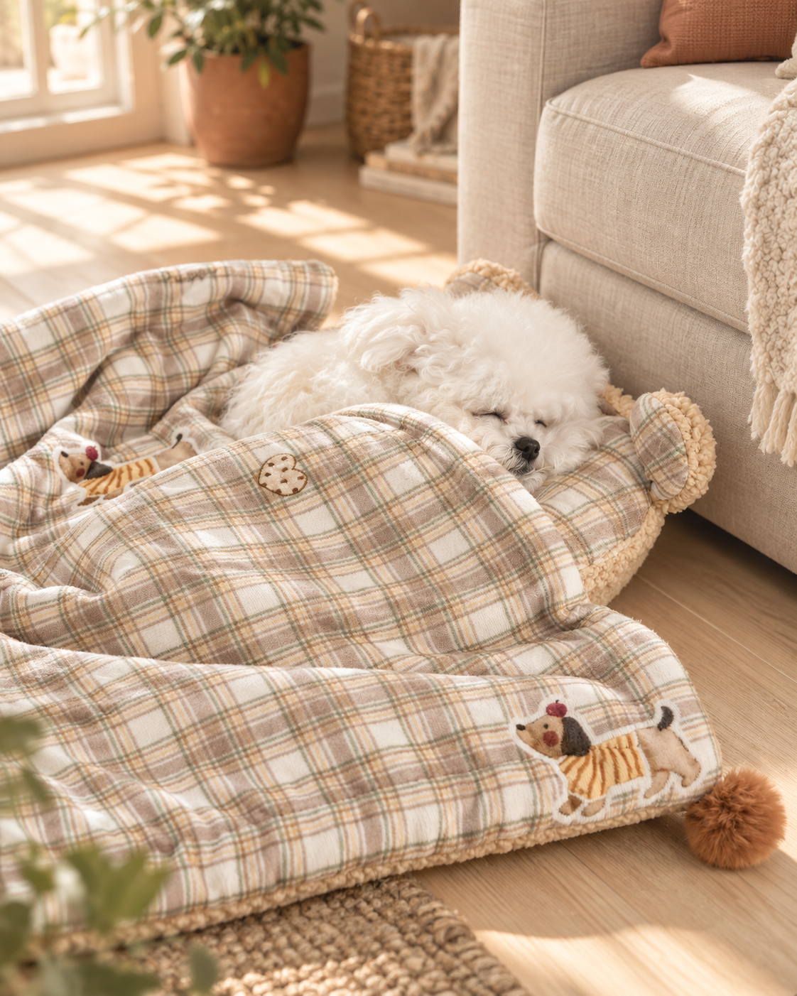 The Nest Cushion · With Pillow