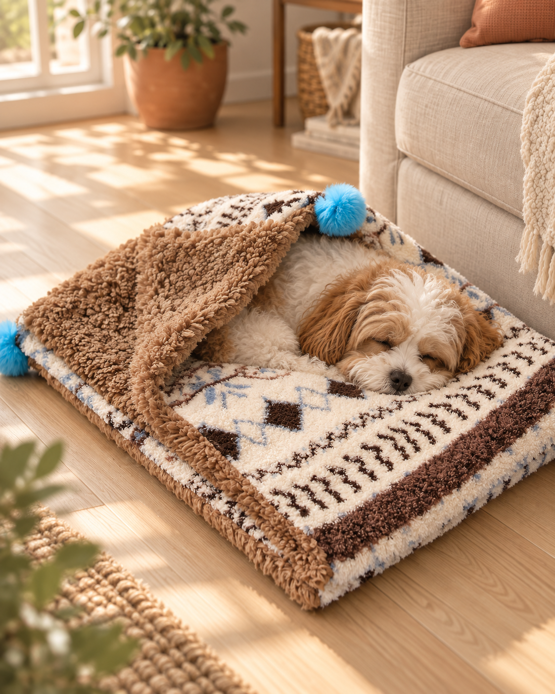 The Nest Cushion · With Pillow
