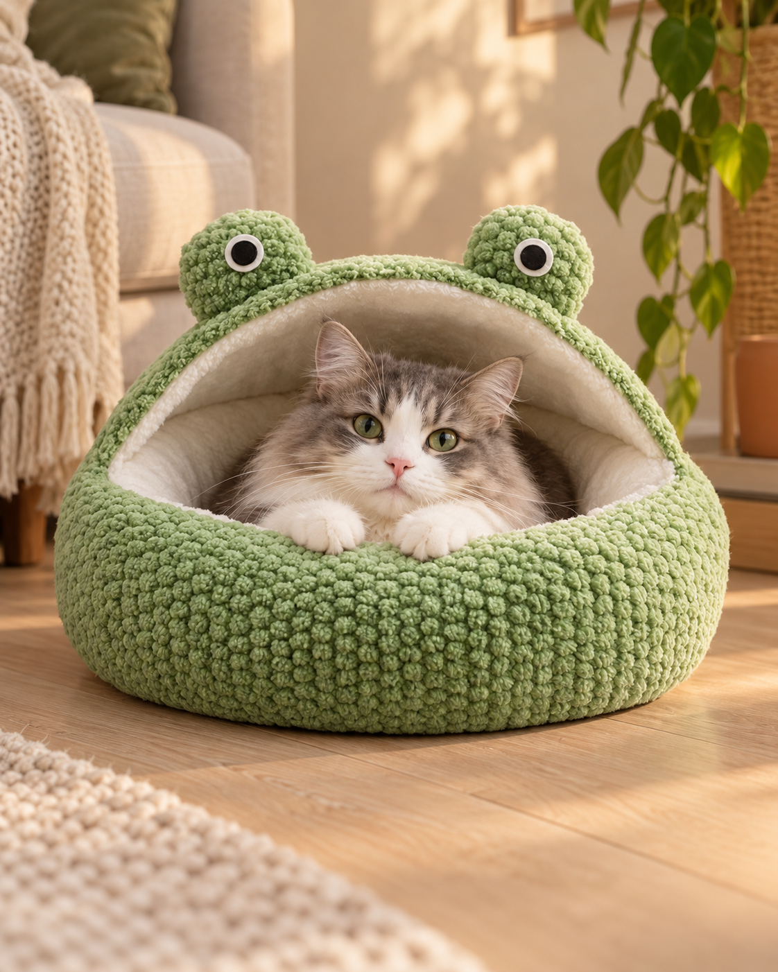 The Frog Hut · Hooded