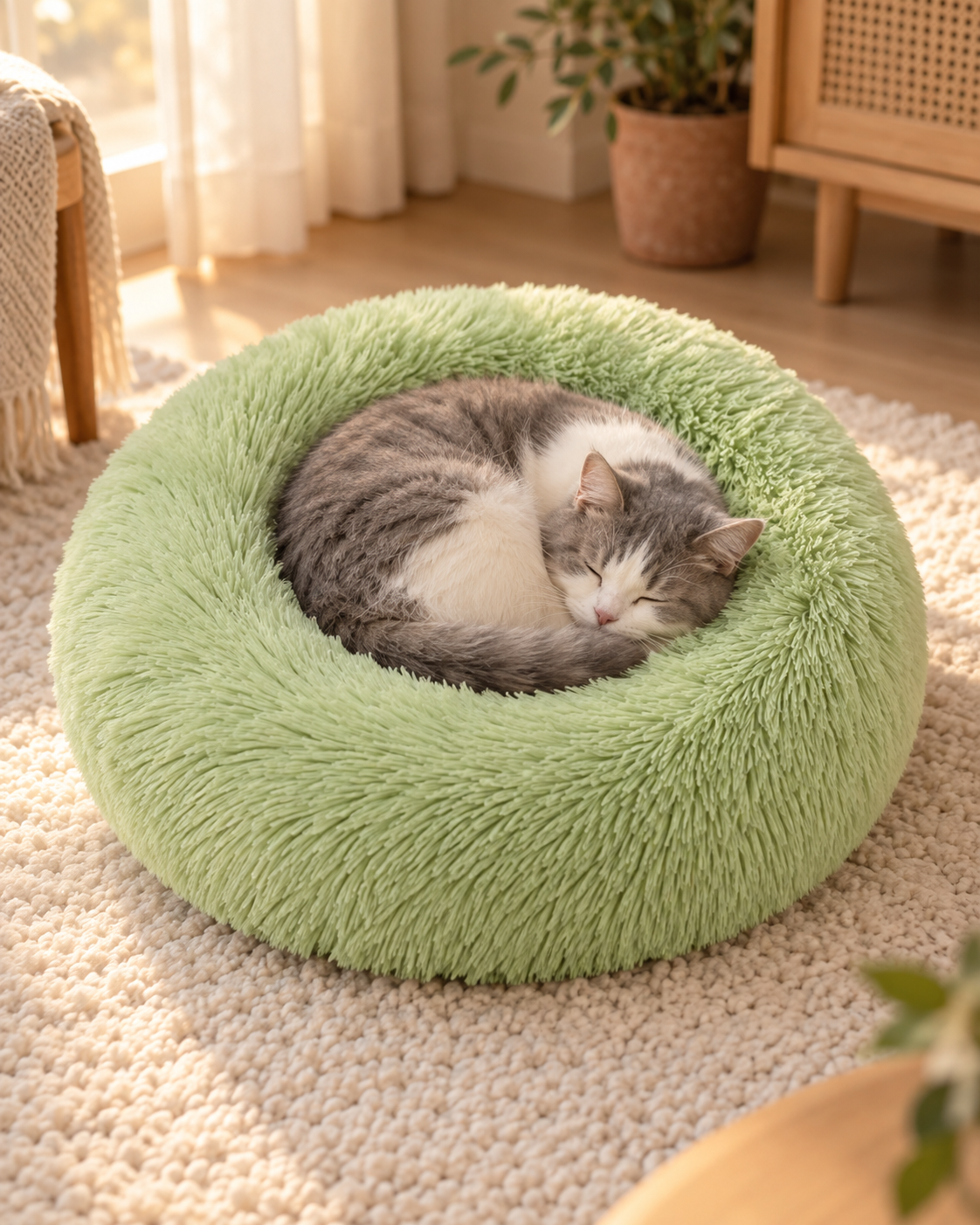 The Curl Nest · Round Plush