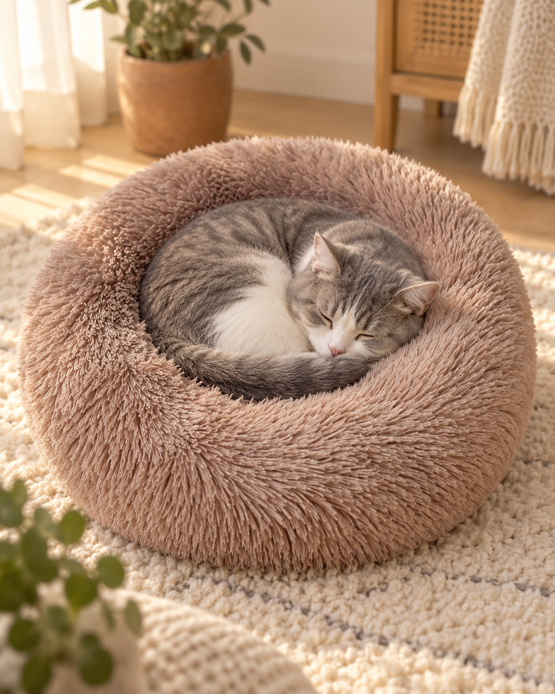 The Curl Nest · Round Plush