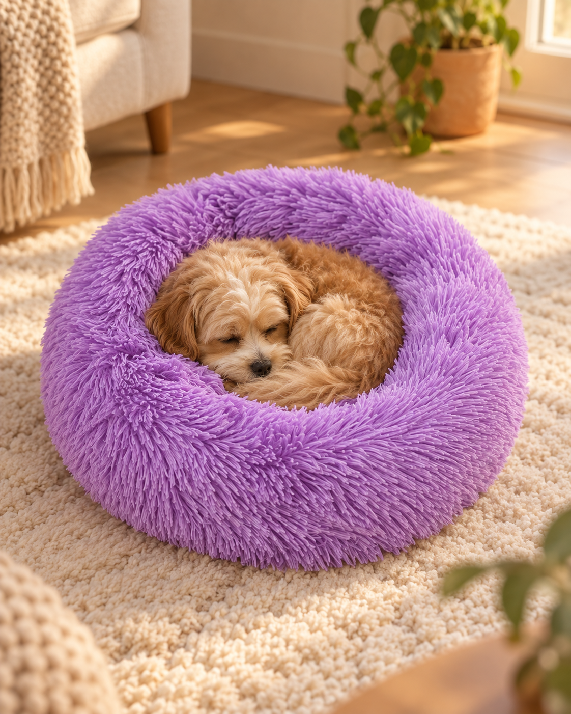 The Curl Nest · Round Plush