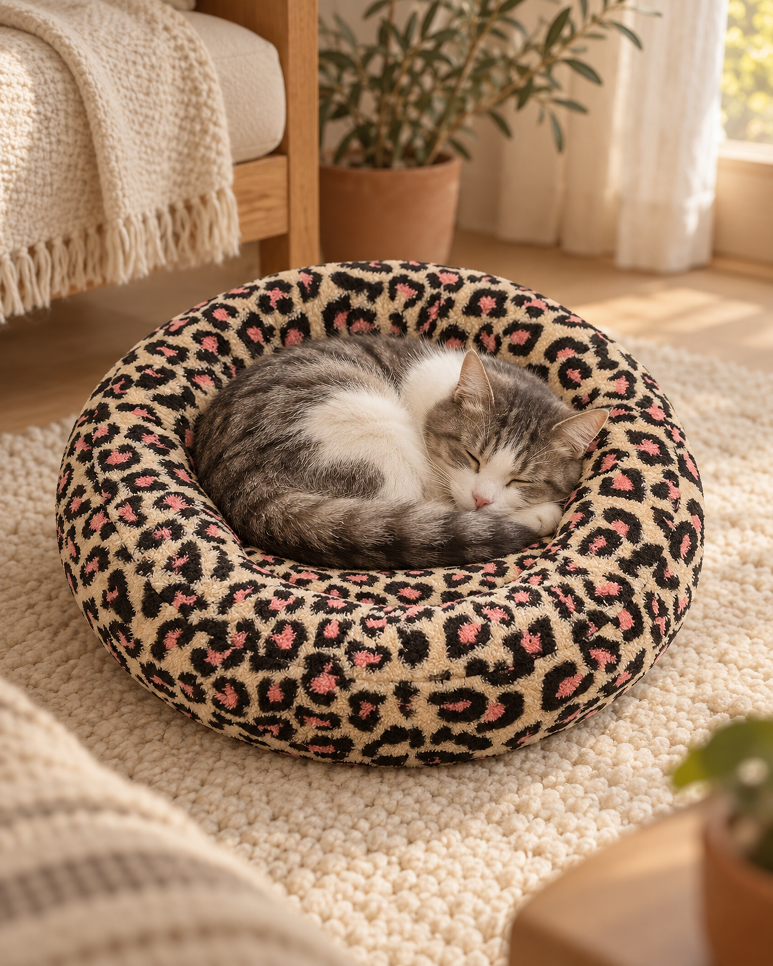 The Curl Nest · Round Plush