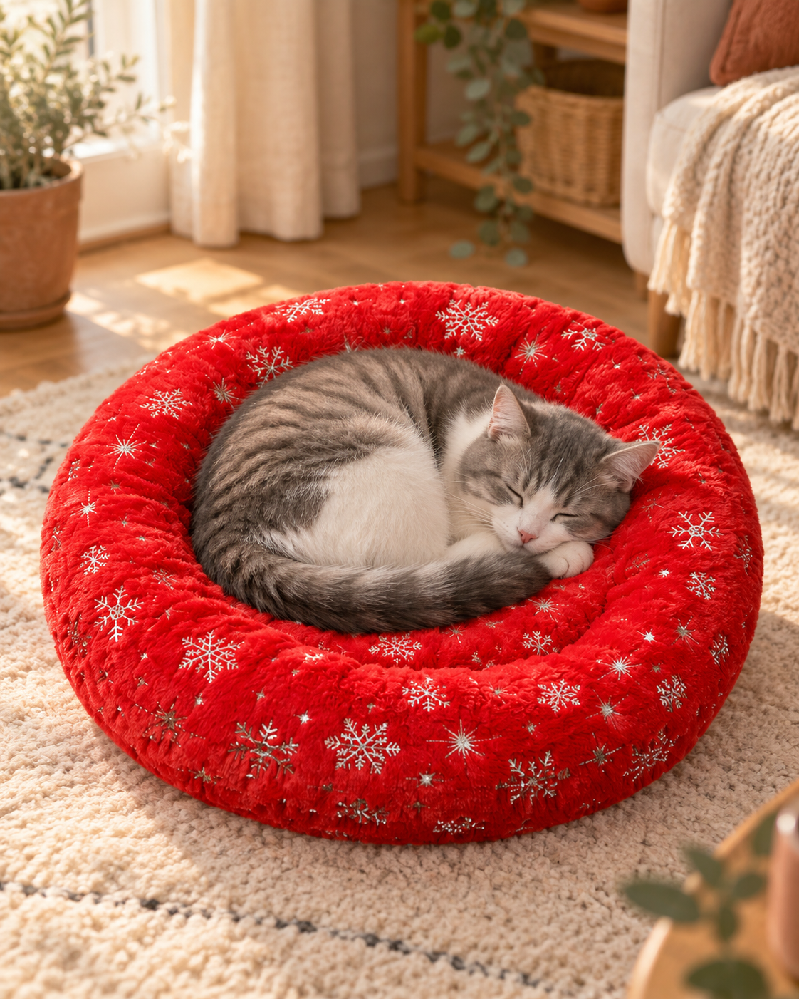 The Curl Nest · Round Plush