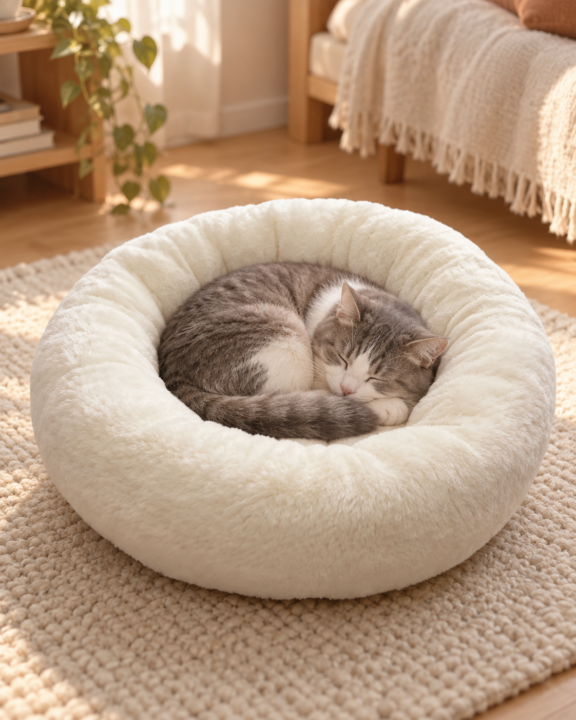 The Loaf Cushion · Round Plush
