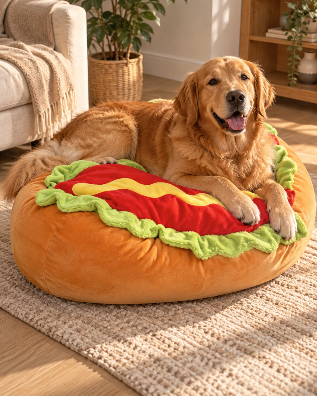 The Hot Dog Bed · Washable