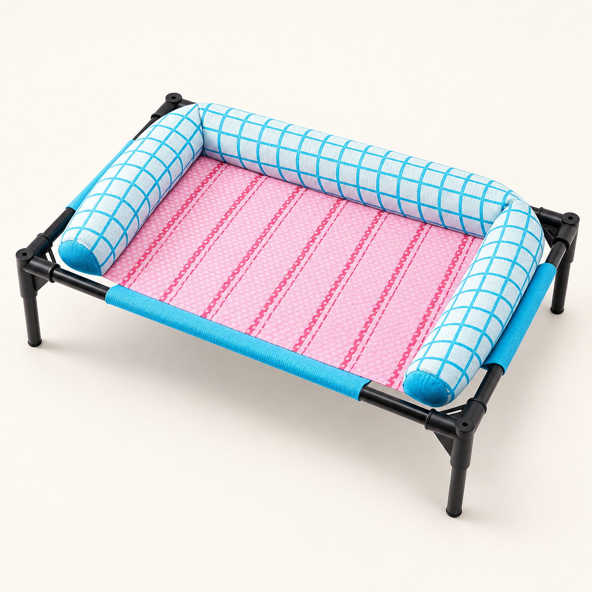 The Nap Cot · Three-Sided Rails